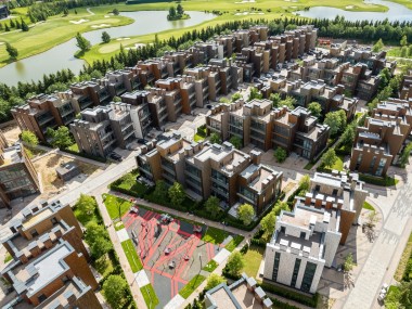 Коттеджный поселок Лужки по Новорижскому шоссе в 30 км от Москвы. Элитная недвижимость в КП Лужки в Подмосковье - Futuro park - 25249