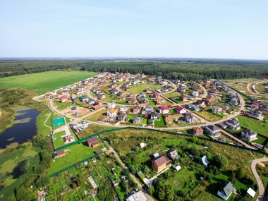 Коттеджный поселок Солнечный город по Калужскому шоссе в 39 км от Москвы. Элитная недвижимость в КП Солнечный город в Подмосковье - Стольный - 25305