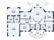 Продажа дома Идиллия 1319 м² Калужское шоссе - 440148 - plan_1