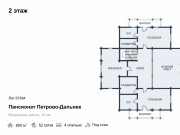 Продажа дома Пансионат Петрово-Дальнее 600 м² Ильинское шоссе - 582560 - plan_2