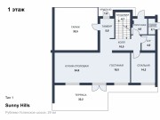 Продажа дома Sunny Hills 347 м² Рублево-Успенское шоссе - 587059 - plan_1